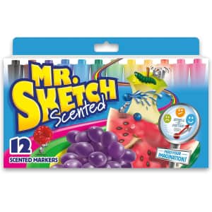 Mr. Sketch 12-Count Scented Markers for $5 via Sub & Save
