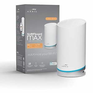 ARRIS Surfboard mAX AX6600 Tri-Band Wi-Fi 6 Mesh Router for $197