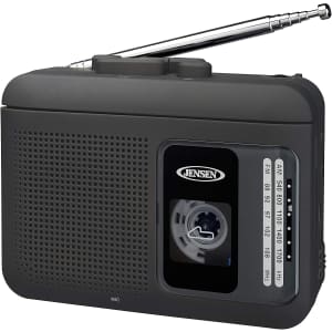 Jensen Personal Cassette Player/Recorder with AM/FM Radio for $33