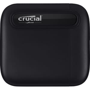 Crucial X6 2TB USB-C Portable SSD for $122