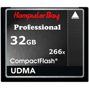 Komputerbay 32Go High Speed Compact Flash CF 266X Ultra Speed Carte Haute 36 Mo/s en criture et 37 for $34 Komputerbay 32Go High Speed Compact Flash CF 266X Ultra Speed Carte Haute 36 Mo/s en criture et 37 for $34