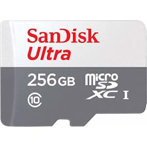 SanDisk 256GB microSD Memory Card for $24