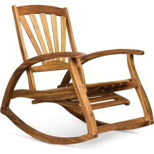 Christopher Knight Home Alva Outdoor Acacia Wood Rocking Chair for $127