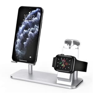 Atumtek 3-in-1 Apple Watch, AirPods, and iPhone Stand for $15 Atumtek 3-in-1 Apple Watch, AirPods, and iPhone Stand for $15
