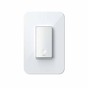 Wemo Wi-Fi Light Switch, 3-Way - Control Lighting from Anywhere, Easy In-Wall Installation, Works for $40