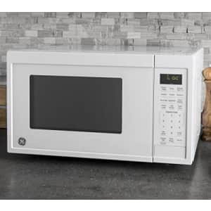 GE Appliances JES1095DMWW GE 0.9 Cu. Ft. Capacity Countertop Microwave Oven, White for $93 GE Appliances JES1095DMWW GE 0.9 Cu. Ft. Capacity Countertop Microwave Oven, White for $93