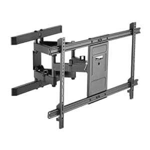 Monoprice Full-Motion Articulating TV Wall Mount Bracket for LED TVs 43in to 90in, Max Weight 132 for $41