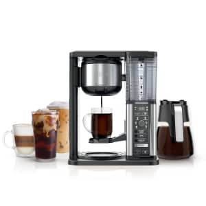 Ninja Specialty 10-Cup Coffee Maker w/ Fold-Away Frother & Glass Carafe for $90