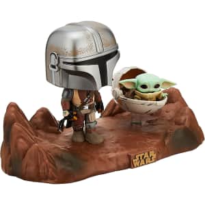 Funko Pop! Moment Star Wars: Mandalorian and The Child for $12