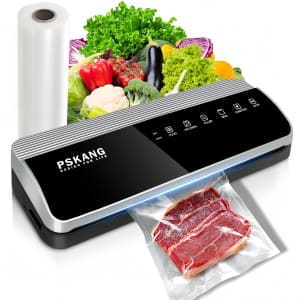 Pskang One-Touch Vacuum Sealer for $32