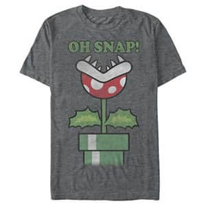 Nintendo Men's T-Shirt, Char HTR, xx-Large for $16 Nintendo Men's T-Shirt, Char HTR, xx-Large for $16