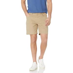 Amazon Essentials Men's Slim Fit Stretch 5-Pocket Shorts for $6