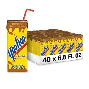 Yoo Hoo 6.5-oz. Chocolate Drink 40-Pack for $9.17 via Sub & Save Yoo Hoo 6.5-oz. Chocolate Drink 40-Pack for $9.17 via Sub & Save