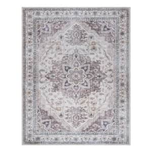 Gertmenian Printed Indoor Boho Area Rug - Non Slip, Ultra Thin, Super Strong, Printed Rug - Home for $37