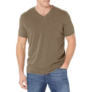 Lucky Brand Men's Venice Burnout Vee Neck T-Shirt from $6