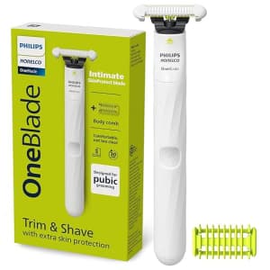 Philips Norelco OneBlade Intimate Trimmer for $27 Philips Norelco OneBlade Intimate Trimmer for $27