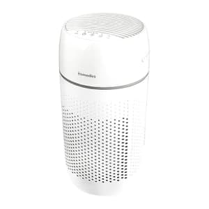 Homedics Air Purifier, 5-in-1 Tower Air Purifier, 99% HEPA-Type Filtration with UV-C Technology and for $104
