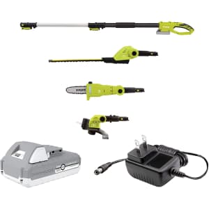 Sun Joe Cordless Lawn Care System for $179