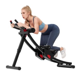 Foldable Ab Machine Trainer for $77