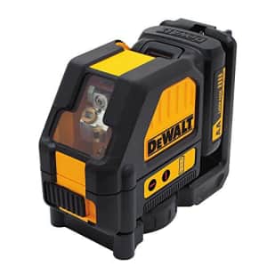 DEWALT 12V MAX* Cross Line Laser, Red (DW088LR) for $188 DEWALT 12V MAX* Cross Line Laser, Red (DW088LR) for $188