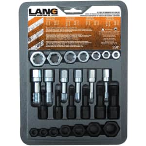 Lang Tools 26-Piece Thread Restorer Tap and Die Set for $52