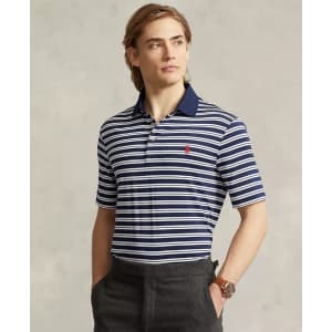 Polo Ralph Lauren Men's Classic Fit-Performance Jersey Polo Shirt for $46