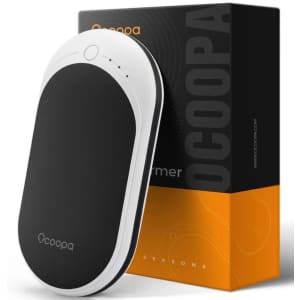 Ocoopa 5,200mAh Rechargeable Hand Warmers for $21 Ocoopa 5,200mAh Rechargeable Hand Warmers for $21