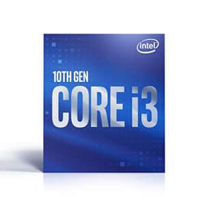 Intel Core i3-10300 Desktop Processor 4 Cores up to 4.4 GHz LGA1200 (Intel 400 Series chipset) 65W for $90 Intel Core i3-10300 Desktop Processor 4 Cores up to 4.4 GHz LGA1200 (Intel 400 Series chipset) 65W for $90