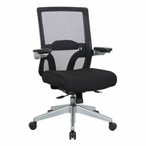Office Star 867 Series Adjustable Manager's Chair with Breathable Mesh Back, Lumbar Support and for $236