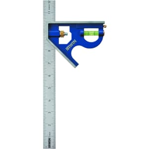 Irwin 12" Combination Square for $13