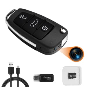 1080p HD Hidden Car Key Camera for $35