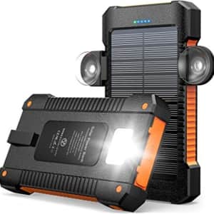38,800mAh Solar Power Bank for $17