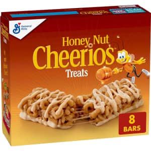 Honey Nut Cheerios Breakfast Cereal Treat Bars 8-Pack for $1.89 via Sub & Save Honey Nut Cheerios Breakfast Cereal Treat Bars 8-Pack for $1.89 via Sub & Save