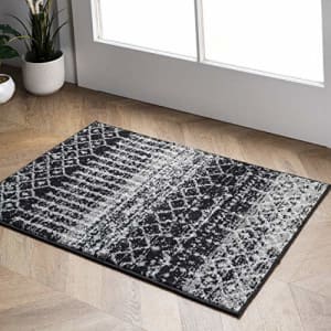 nuLOOM Moroccan Blythe Accent Rug, 2' x 3', Black for $22 nuLOOM Moroccan Blythe Accent Rug, 2' x 3', Black for $22