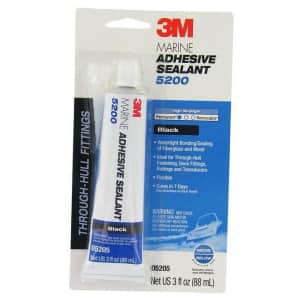 3M Marine Black 5200 Adhesive Sealant 3-oz. Carded Pack for $16 3M Marine Black 5200 Adhesive Sealant 3-oz. Carded Pack for $16
