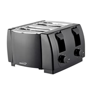 Brentwood TS-285 Toaster Cool Touch ,4-Slice,Black for $32