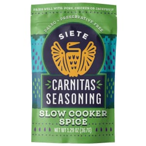 Siete Carnitas Seasoning Slow Cooker Spice for $2