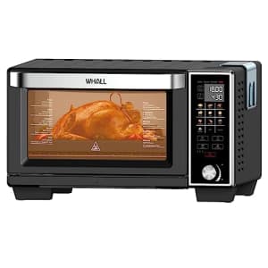 WHALL Toaster Oven Air Fryer, Max XL Large 30-Quart Smart Oven,11-in-1 Toaster Oven Countertop with for $120