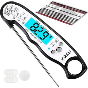 Kizen Digital Meat Thermometer for $9
