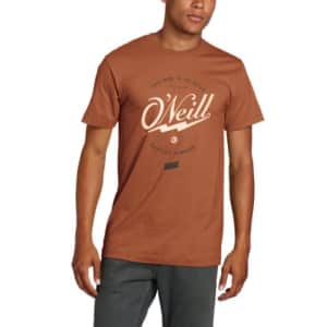 O'Neill Oneill Men's Revolve T-Shirt, Tortoise, XX-Large for $15