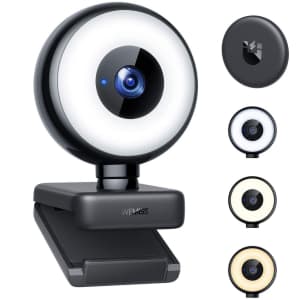 Wemiss 1080p Webcam with Ring Light for $49 Wemiss 1080p Webcam with Ring Light for $49