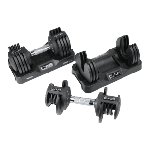 Cap Barbell 50-lb. Adjustable Dumbbell Pair for $99