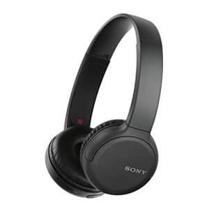 Sony - WH-CH510 Wireless Headphones - Black - WHCH510/BZ (Renewed) for $40