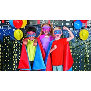 Fun Express DIY Superhero Mask Craft Kits - Makes 12 - Color Your Own Crafts for Kids and Fun Party for $10 Fun Express DIY Superhero Mask Craft Kits - Makes 12 - Color Your Own Crafts for Kids and Fun Party for $10