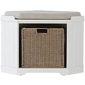 Home Decorators Collection Whitaker Corner Storage Bench for $117 Home Decorators Collection Whitaker Corner Storage Bench for $117