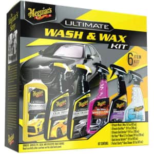Meguiar's Ultimate Wash and Wax Kit for $22
