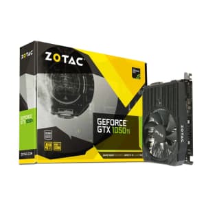 Zotac Nvidia GeForce GTX 1050 Ti Mini 4GB Video Card for $170 for Prime members