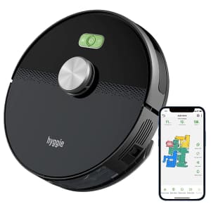 Hyggie Robot Vacuum & Mop for $64