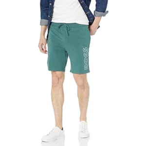 Hugo Boss BOSS Men's Identity Lounge Shorts, Open Green, XL for $36 Hugo Boss BOSS Men's Identity Lounge Shorts, Open Green, XL for $36
