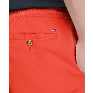 Tommy Hilfiger Men's Stretch Waistband Shorts, Exotic Coral, MD for $43 Tommy Hilfiger Men's Stretch Waistband Shorts, Exotic Coral, MD for $43